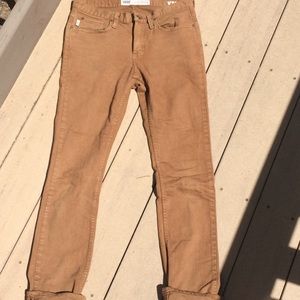 Men’s Vans Brown Denim Skinny Jeans